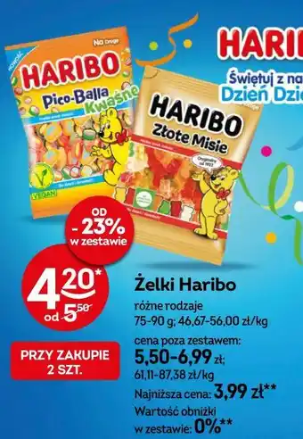 Żabka Żelki Haribo oferta