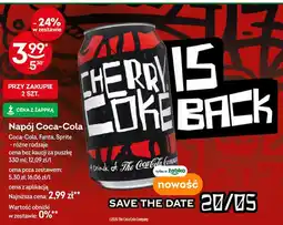 Żabka Napój Coca-Cola, Fanta, Sprite oferta