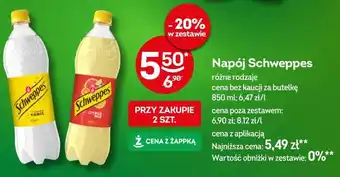 Żabka Napój Schweppes oferta
