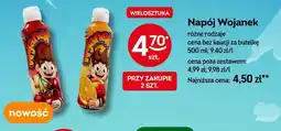 Żabka Napój Wojanek różne rodzaje oferta