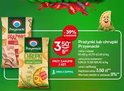 Żabka Prażynki lub chrupki Przysnacki oferta