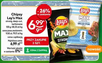Żabka Chipsy Lay's Max oferta