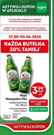 Żabka Piwo Namysłów Pils oferta