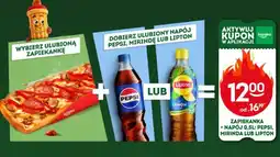 Żabka ZAPIEKANKA + NAPÓJ 0,5L: PEPSI, MIRINDA LUB LIPTON oferta