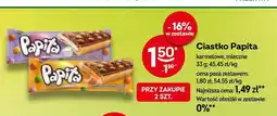 Żabka Ciastko Papita oferta
