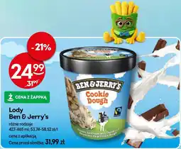 Żabka Lody Ben & Jerry's oferta