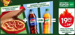 Żabka Pizza na wynos + napój 0,5 l: Pepsi lub Mirinda oferta