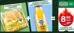 Żabka Kajzerka + sok Bracia Sadownicy oferta