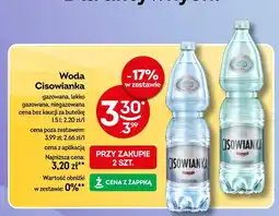 Żabka Woda Cisowianka oferta