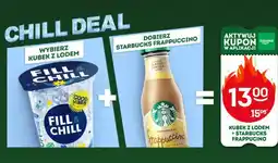 Żabka KUBEK Z LODEM + STARBUCKS FRAPPUCINO oferta