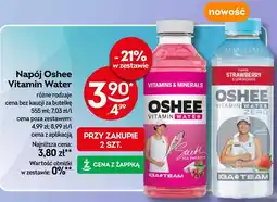 Żabka Napój Oshee Vitamin Water różne rodzaje oferta