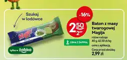 Żabka Baton z masy twarogowej Magija oferta