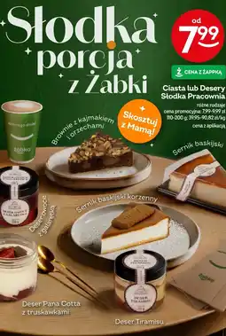 Żabka Ciasta lub desery słodka pracownia oferta
