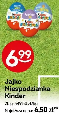 Żabka Jajko Niespodzianka Kinder oferta