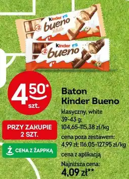 Żabka Baton Kinder Bueno oferta