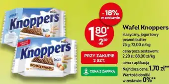Żabka Wafel Knoppers oferta