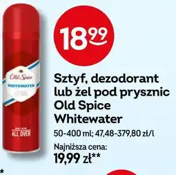 Żabka Sztyft, dezodorant lub żel pod prysznic Old Spice Whitewater oferta
