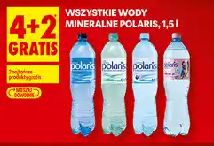 Biedronka Wszystkie wody mineralne Polaris oferta
