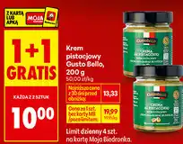 Biedronka Krem pistacjowy Gusto Bello oferta