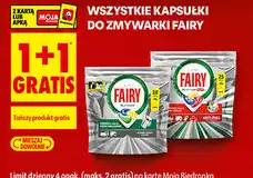 Biedronka Wszystkie kapsułki do zmywarki Fairy oferta