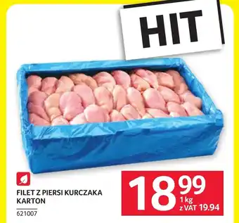 Filet z piersi kurczaka karton