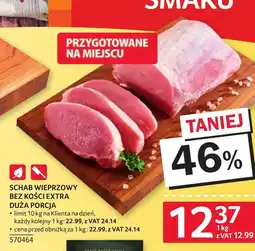 Selgros Schab bez kości oferta