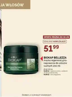 SuperPharm Maska regeneracyjno-naprawcza do włosów suchych BIOKAP BELLEZZA oferta