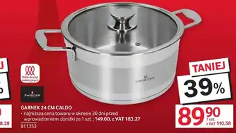 Zwieger Garnek 24 cm Caldo