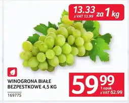 Selgros Winogrona Białe oferta