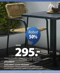 JYSK Stolik JUTLANDIA HOBRO S70 x D70 x W73cm oferta