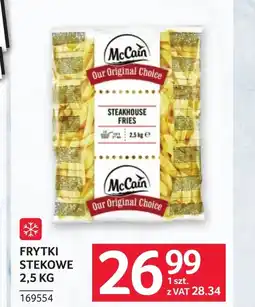 Selgros McCain Frytki Stekowe oferta