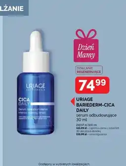 SuperPharm Serum odbudowujące Uriage Bariederm-Cica Daily oferta