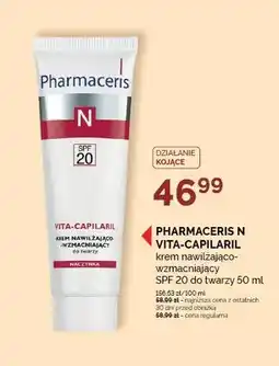 SuperPharm Krem nawilżająco-wzmacniający do twarzy PHARMACERIS N VITA-CAPILARIL SPF 20 oferta