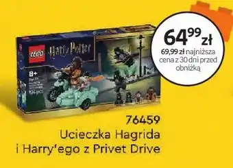 Klocki LEGO Harry Potter 76459 Ucieczka Hagrida i Harry'ego z Privet Drive