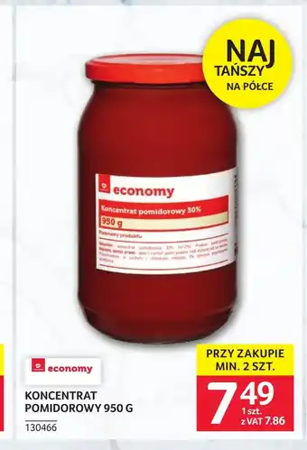 Selgros Koncentrat pomidorowy Economy oferta