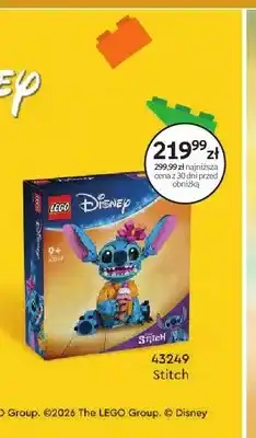 Empik Klocki LEGO Disney 43249 Stitch oferta