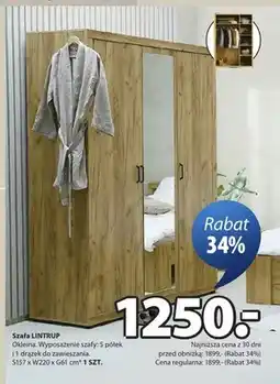 JYSK Szafa LINTRUP oferta