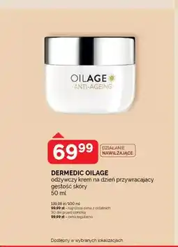 SuperPharm Odżywczy krem na dzień przywracający gęstość skóry DERMEDIC OILAGE oferta