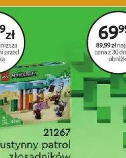 Empik Klocki LEGO Minecraft 21267 Pustynny patrol złosadników oferta