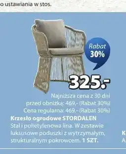 JYSK Krzesło ogrodowe STORDALEN oferta