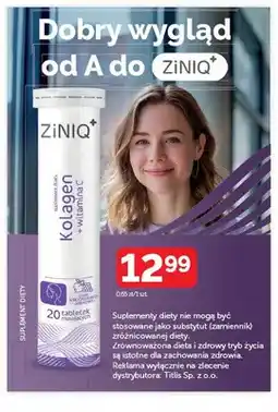 SuperPharm Suplement diety Kolagen + witamina C ZiNiQ+ oferta