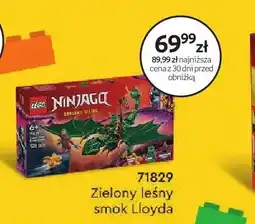Empik Klocki LEGO Ninjago 71829 Zielony leśny smok Lloyda oferta