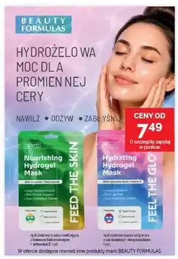 SuperPharm Hydrożelowa maska nawilżająca z kwasem hialuronowym i witaminą E Beauty Formulas oferta