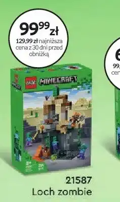 Empik Klocki LEGO Minecraft 21587 Loch zombie oferta