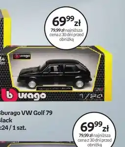 Empik Bburago VW Golf 79 Black 1:24 oferta
