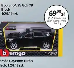 Empik Bburago Porshe Cayenne Turbo Black 1:24 oferta