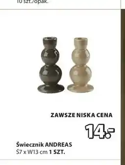 JYSK Świecznik ANDREAS Ś7xW13cm oferta
