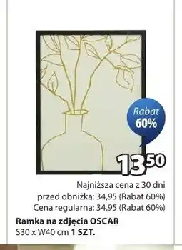 JYSK Ramka na zdjęcia OSCAR S30xW40cm oferta