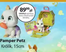 Empik Zabawka Pamper Petz Królik 15cm oferta