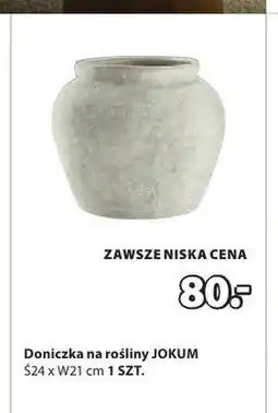 JYSK Doniczka na rośliny JOKUM Ś24xW21cm oferta